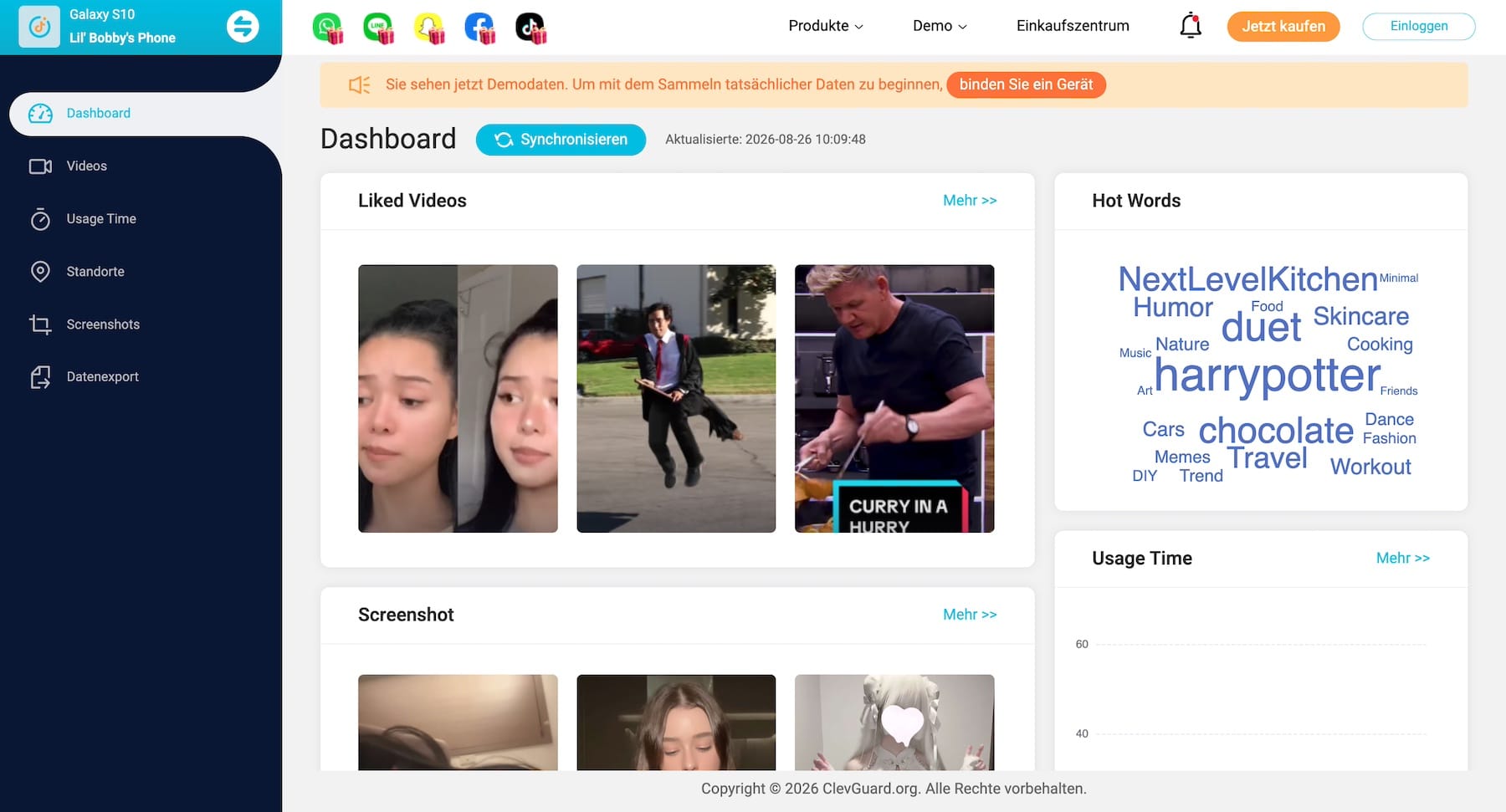KidsGuard for TikTok Screenshot