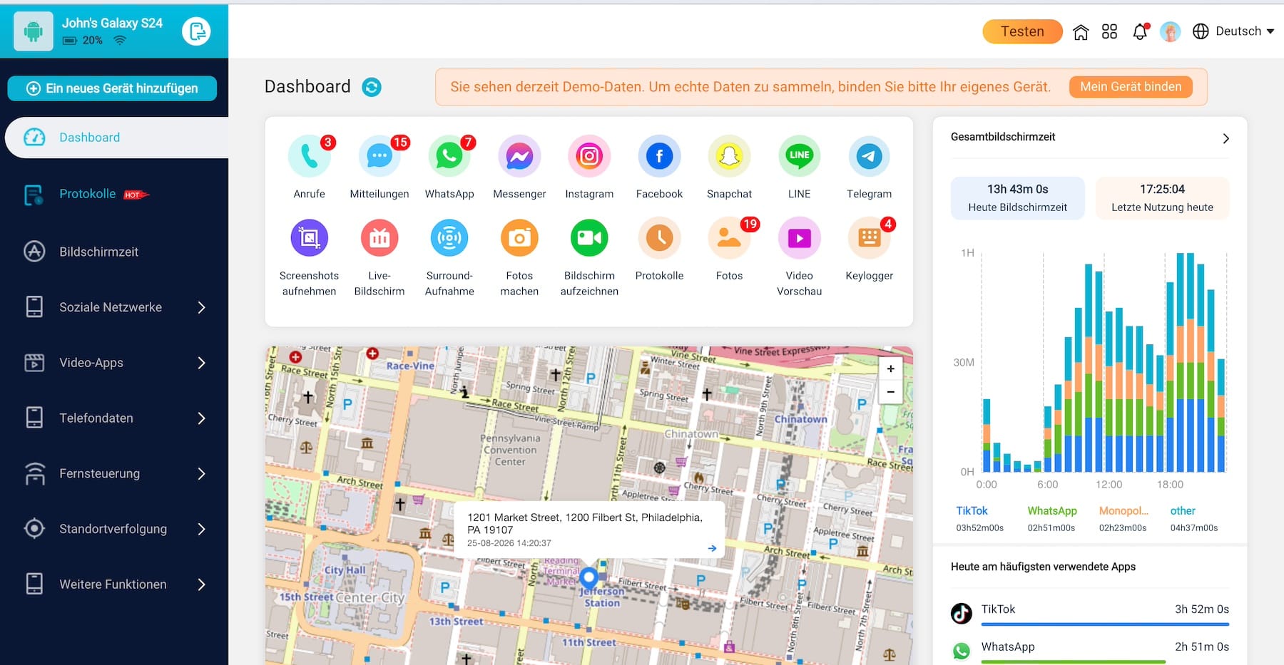 KidsGuard (Basis) Screenshot
